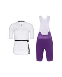 RIVANELLE джерсі з коротким рукавом і шорти - LOVELY - фіолетовий/білі